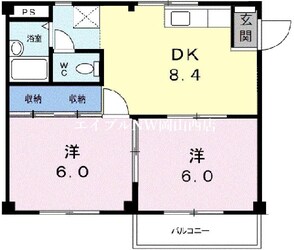 シティハイツ真野の物件間取画像